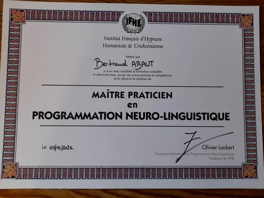 Maître praticien en PNL